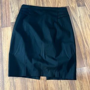 Express black work skirt size 6